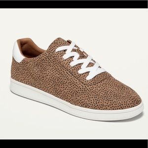 Soft-Brushed Faux-Suede Sneakers for Women